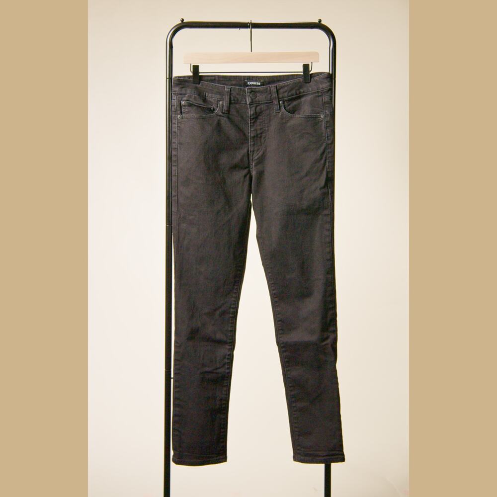 Express Men’s Skinny Hyper Stretch Jeans 32x32 Black